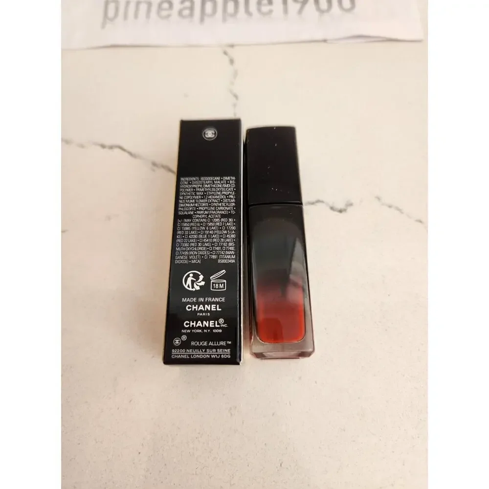 NIB Chanel Rouge Allure Laque Ultrawear Shine Liquid Lipstick #93 SEA STAR